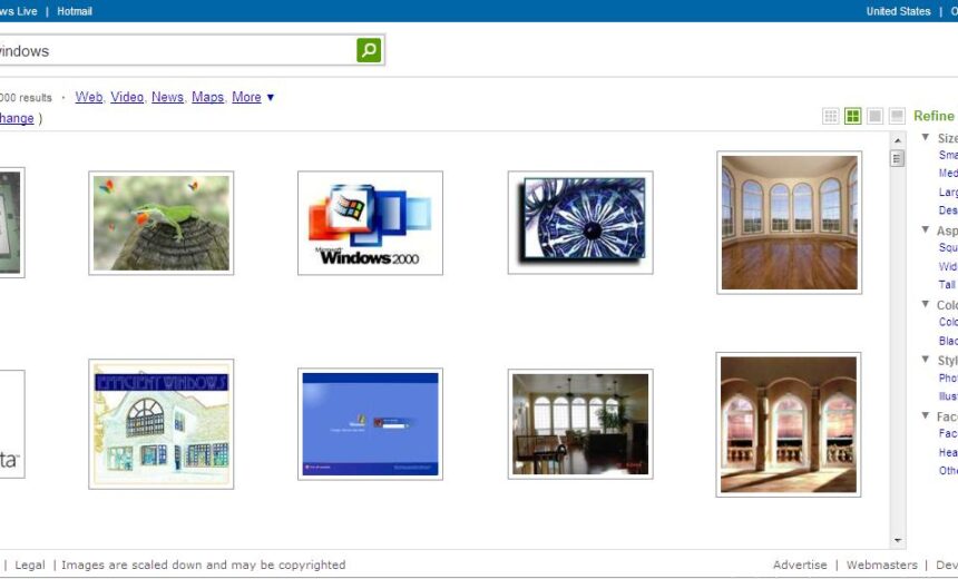 live search images