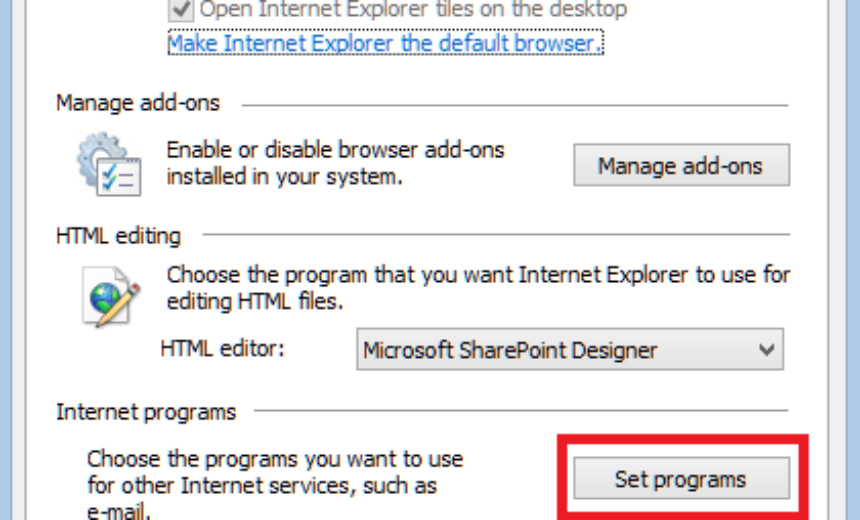 Ie Program IE_set_programs | Alexander's Blog