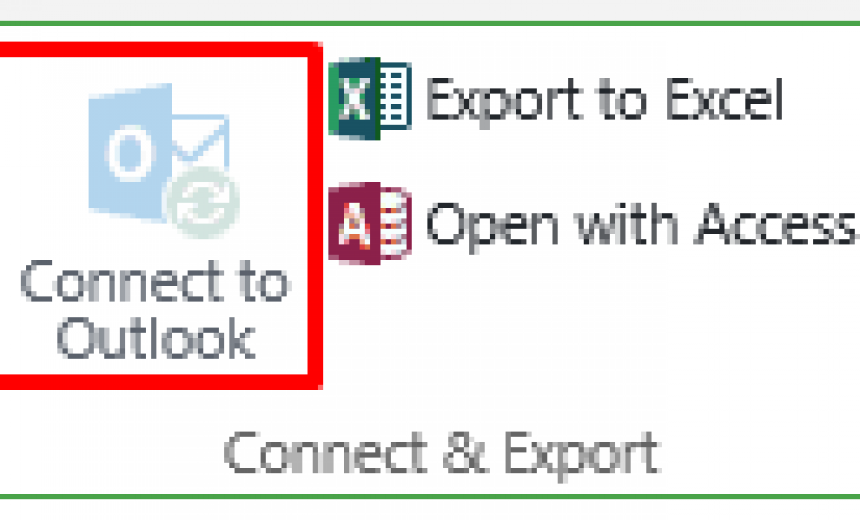 ConnectToOutlook grayed out Alexander s Blog