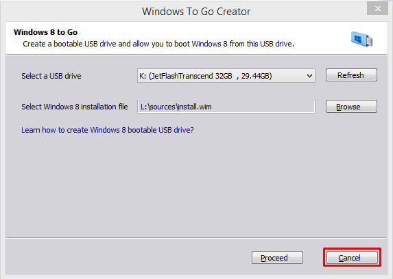 Lærd Krympe kredsløb Step-by-Step Instructions for Creating a Windows to Go USB Drive |  Alexander's Blog