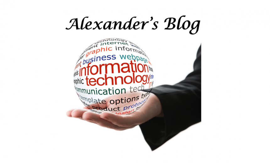 Alexander's Blog