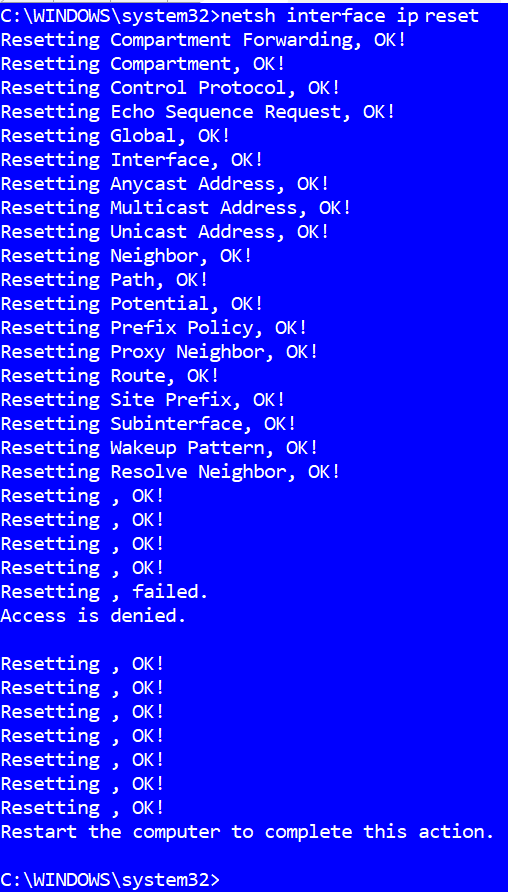 How to Reset TCP/IP on Windows Computers Alexander's Blog
