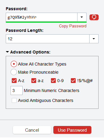 Password Generator