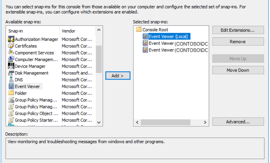 Adding-multiple-Event-Viewers | Alexander's Blog