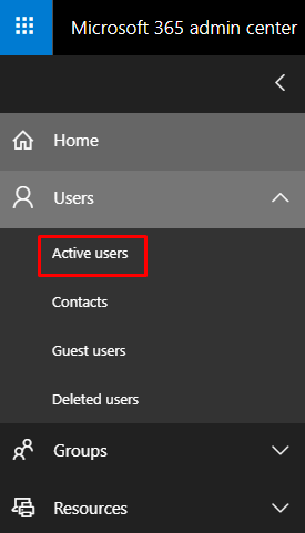 Microsoft 365 Active Users