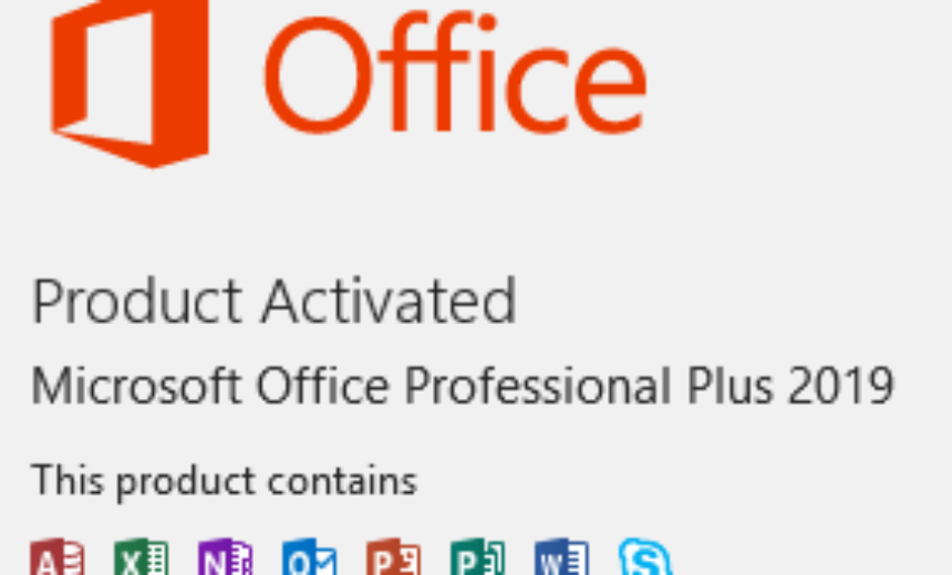Office 2018 activated before OneNote 2016