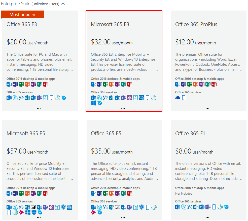 Adding Microsoft 365 E3 Subscription