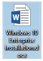 Drop shadow around icon labels in Windows 10 desktop