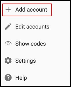 Add Microsoft Authenticator account