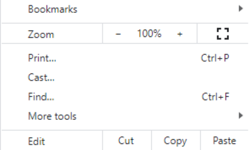 Switching between standard and incognito mode