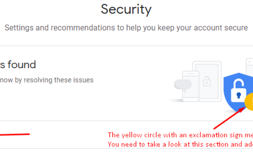 Google Security Issues Sign securing-google-account-19 | Alexander's Blog