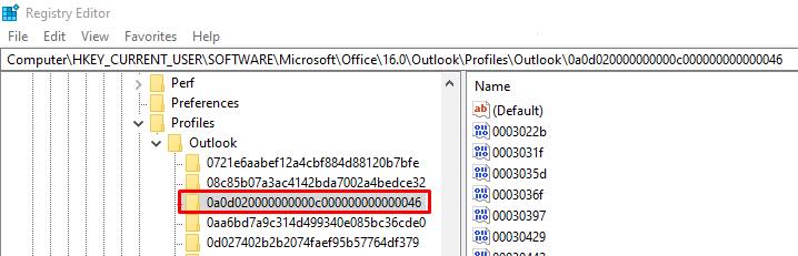 Deleting Microsoft Outlook s Recent Search History Alexander s Blog