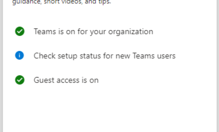 Support remote workers with Teams