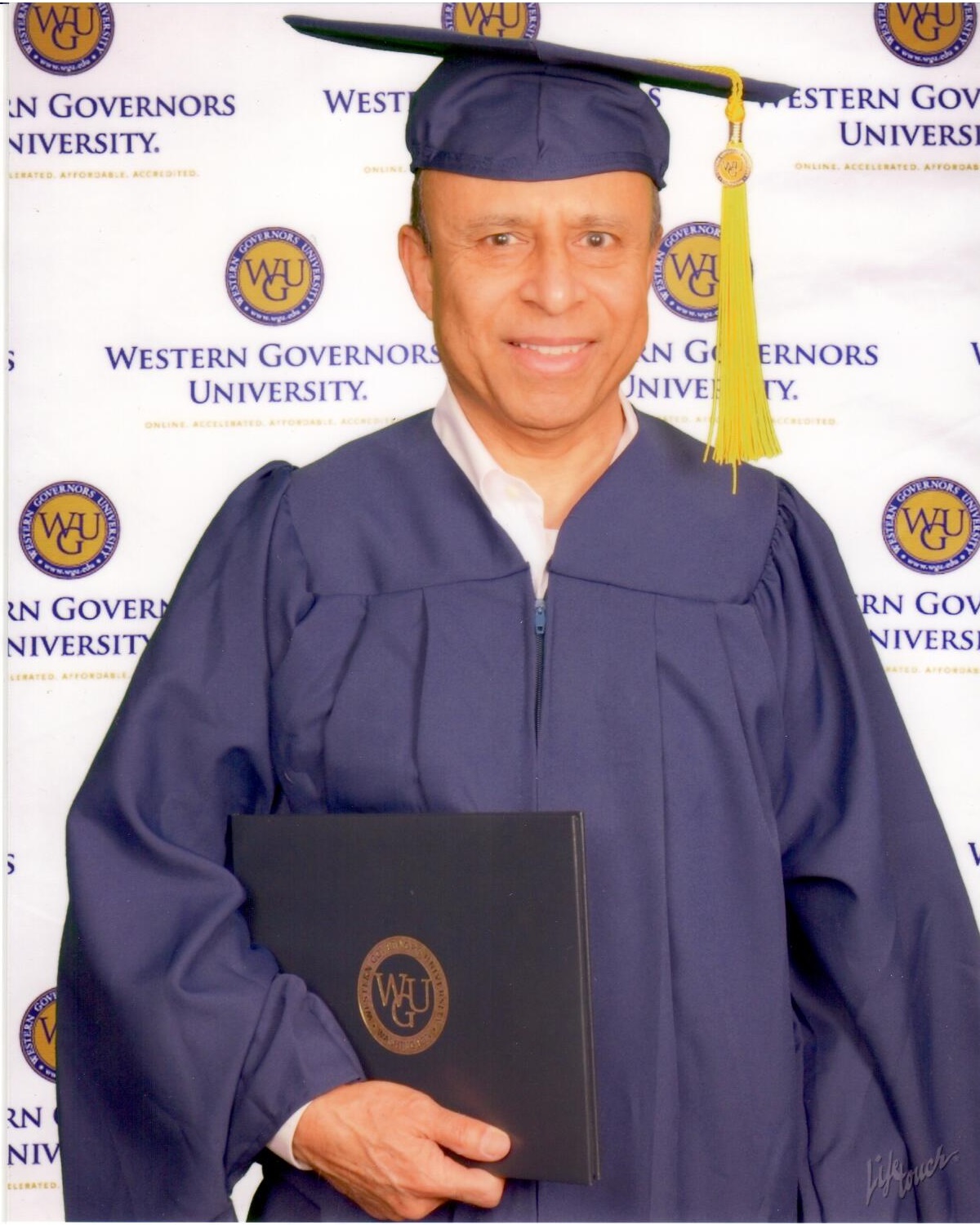 Zubair Alexander - WGU Graduation (Master's degree in Cybersecurity and Information Assurance)